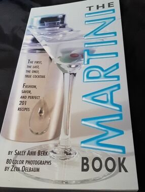 Martini Book Cocktail Recipe Book - New